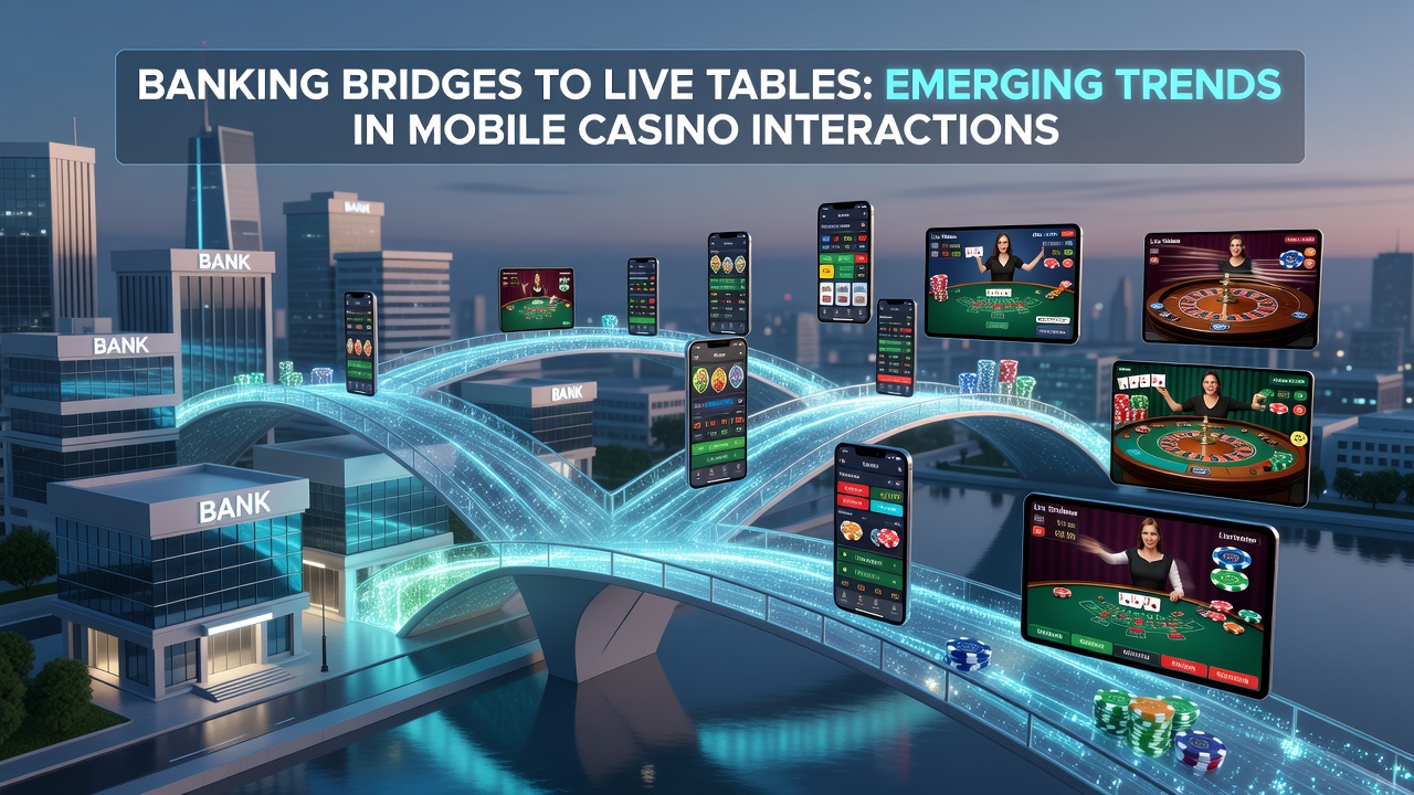 Smartphone displaying live dealer table with integrated banking confirmation overlay