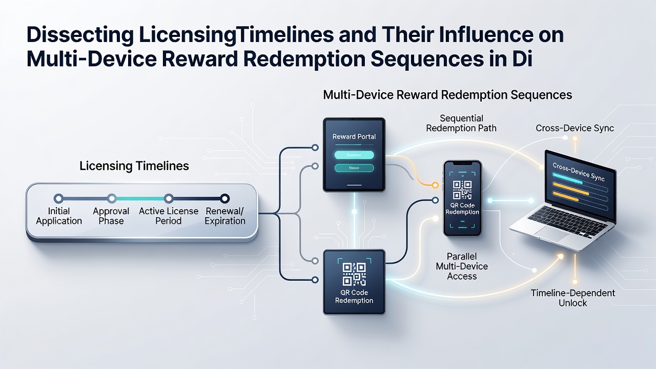 Flowchart illustrating device synchronization checkpoints during reward redemption in licensed wagering networks